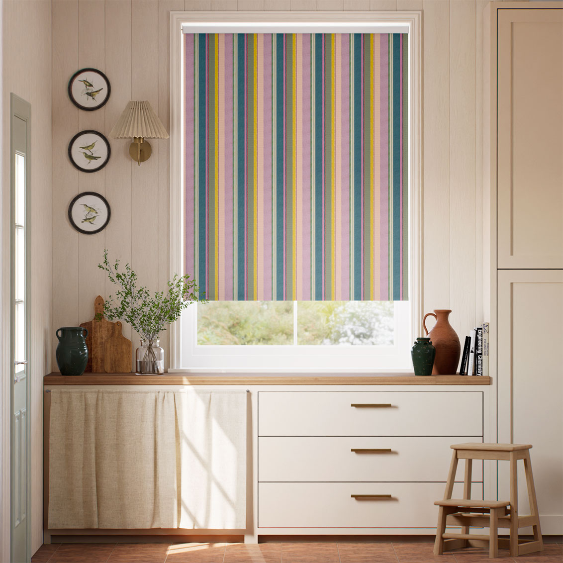 Archive Stripe Bliss Roller Blind