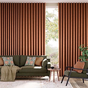 Bijou Linen Spice  カーテン