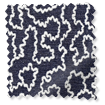 Choices Carina Jacquard Navy Roller Blind サンプルの写真