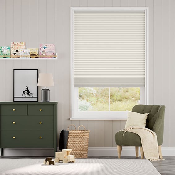 コードレス遮光ダブルサーマルハニカム　アイボリー ハニカムシェード