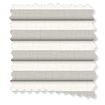 Electric DuoLight Cordless Crackle Alabaster Thermal Blind サンプルの写真