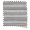 Electric DuoShade Cordless Grain Urban Grey Thermal Blind サンプルの写真
