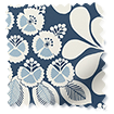 Elsa Midnight Roman Blind サンプルの写真