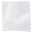 Juno Voile Bright White Roman Blind サンプルの写真
