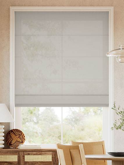Juno Voile Cloud Grey ローマンシェード サムネイル写真