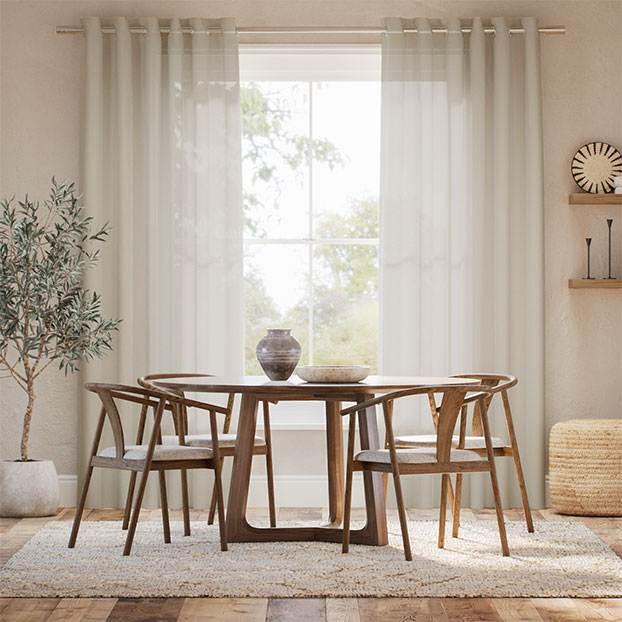 Juno Voile Neutral カーテン サムネイル写真