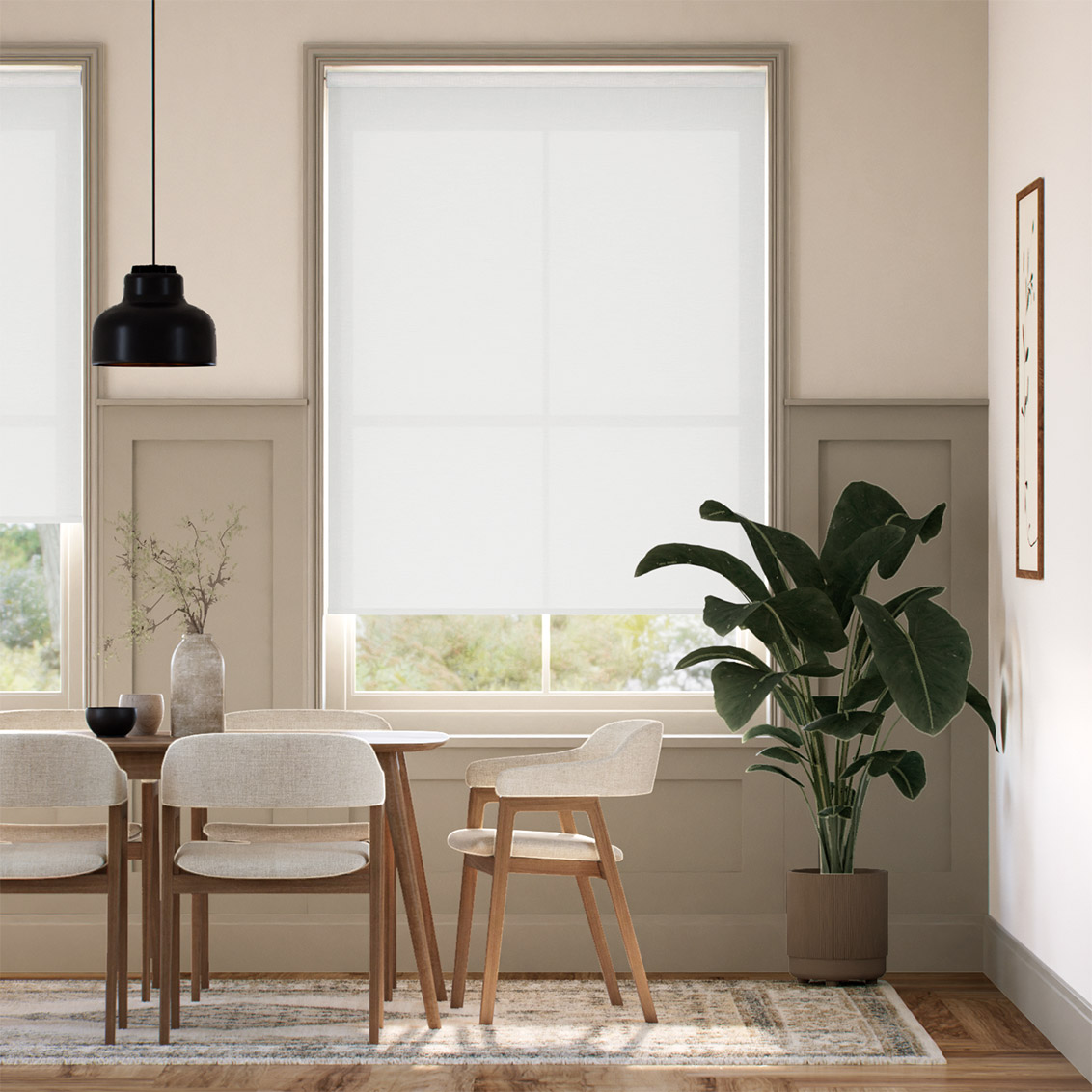 Odell Snow Roller Blind