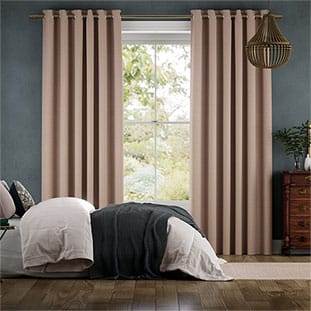 Paleo Linen Dusky Pink カーテン サムネイル写真