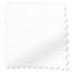 Soft Raise Voyage Blackout Ice White Roller Blind サンプルの写真