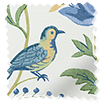 ２Songbird Blue & Green Roman Blind サンプルの写真