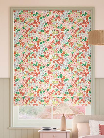 Spring Meadow Pimento ローマンシェード サムネイル写真