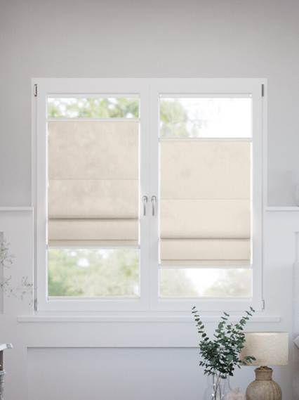 【窓貼りタイプ】 Columbia Oat Top Down Bottom Up Stick2Fit Roman Blind サムネイル写真