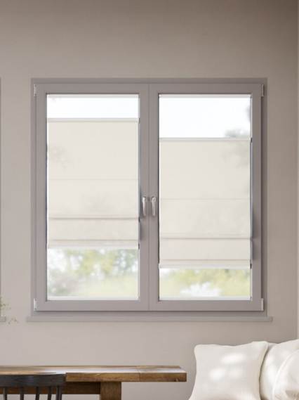 【窓貼りタイプ】カテンサス リネン  Top Down Bottom Up Stick2Fit Roman Blind サムネイル写真