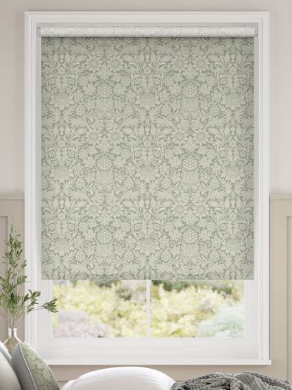 Twist2Go William Morris Sunflower Soft Green ロールスクリーン サムネイル写真