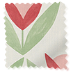 １−２Tulip Trellis Blush Roman Blind サンプルの写真
