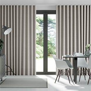 ウエーブ　ハロウ　グレーウォッシュ ウェーブカーテン サムネイル写真